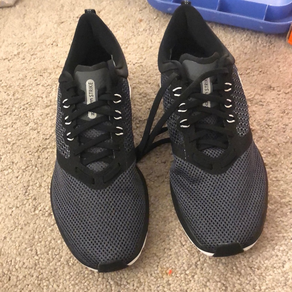 Black and white womens Nike shoes